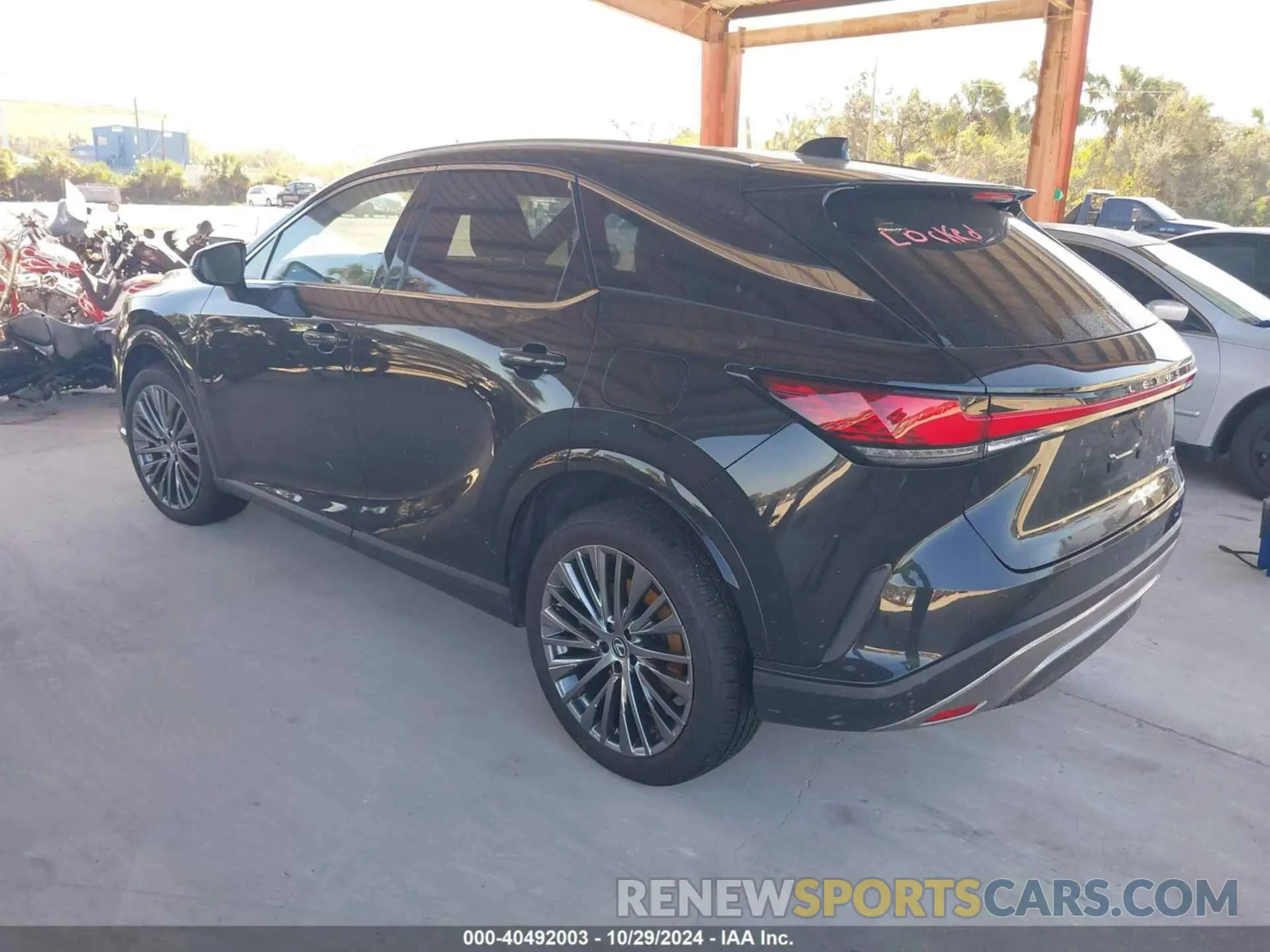 3 Photograph of a damaged car JTJCJMGAXR2014115 LEXUS RX 450H+ 2024