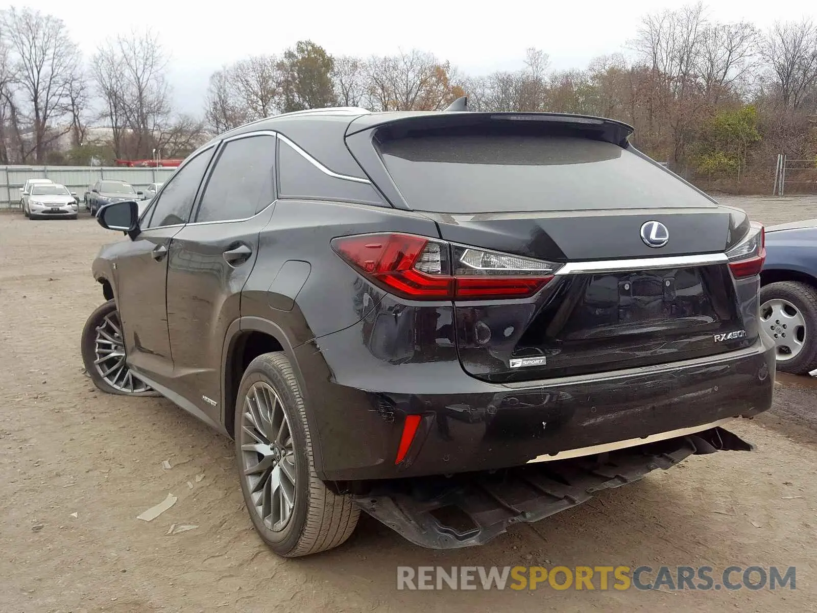 3 Photograph of a damaged car 2T2BGMCA0KC033942 LEXUS RX 450H BA 2019