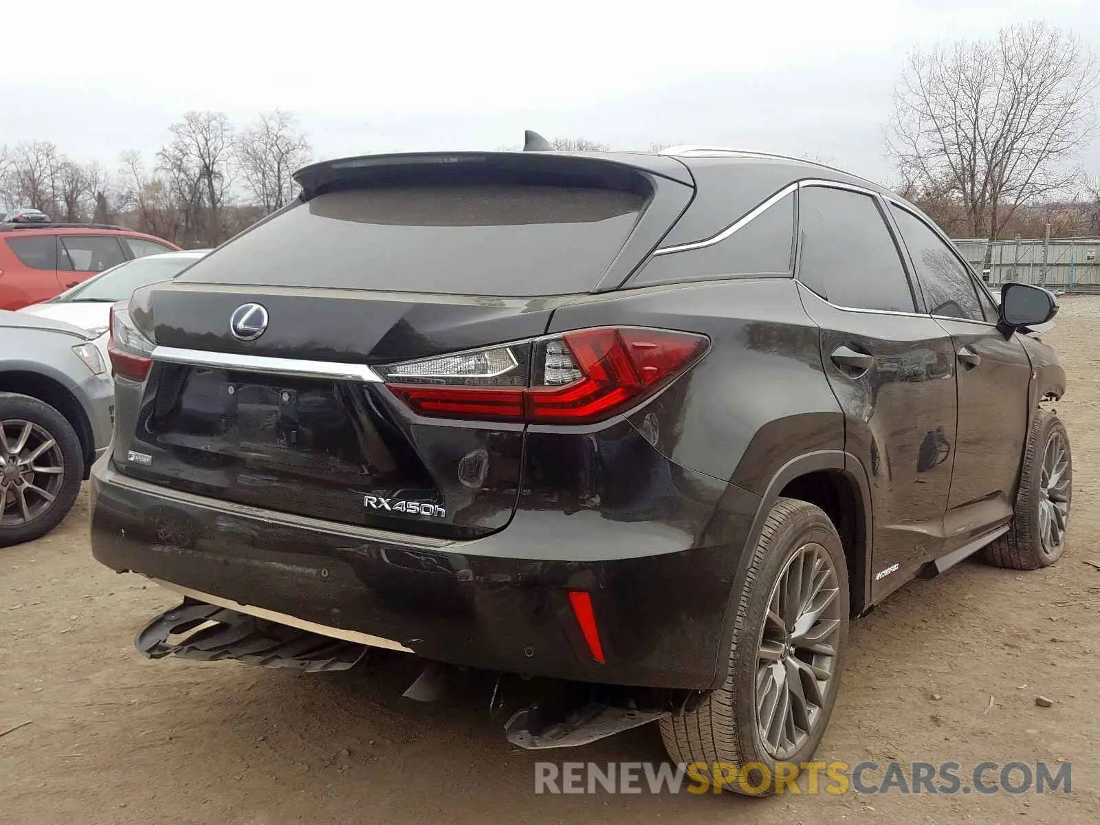 4 Photograph of a damaged car 2T2BGMCA0KC033942 LEXUS RX 450H BA 2019