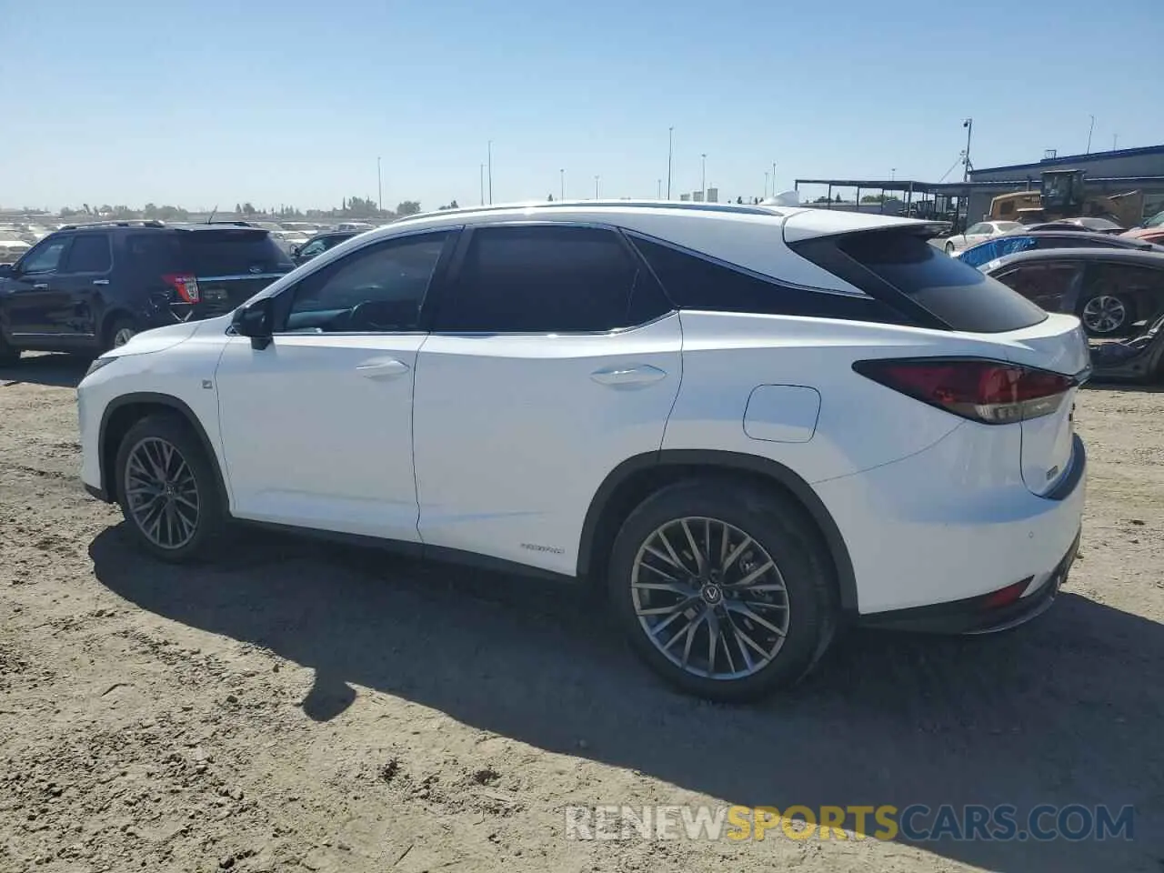 2 Photograph of a damaged car 2T2YGMDA2LC054883 LEXUS RX 450H F 2020
