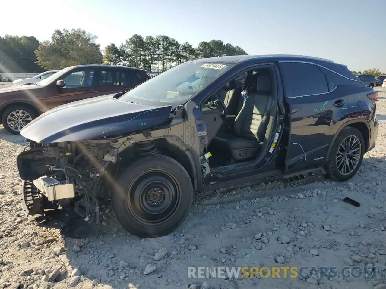 1 Photograph of a damaged car 2T2YGMDA3LC049997 LEXUS RX 450H F 2020