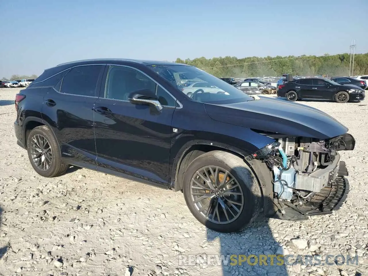 4 Photograph of a damaged car 2T2YGMDA3LC049997 LEXUS RX 450H F 2020