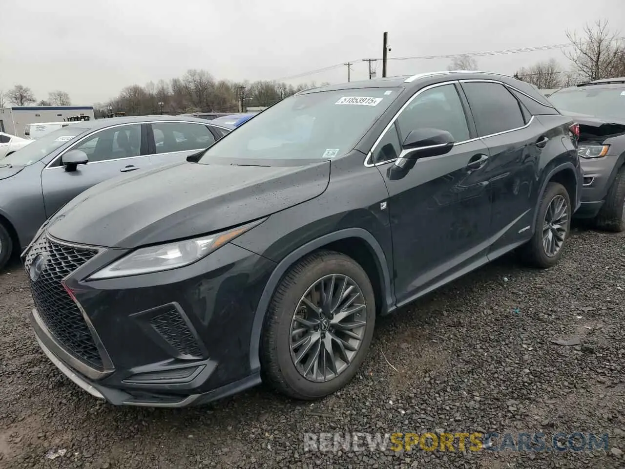 1 Фотография поврежденного автомобиля 2T2SGMDA8MC069833 LEXUS RX 450H F 2021