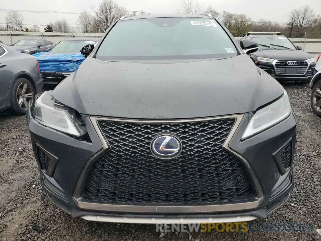 5 Фотография поврежденного автомобиля 2T2SGMDA8MC069833 LEXUS RX 450H F 2021