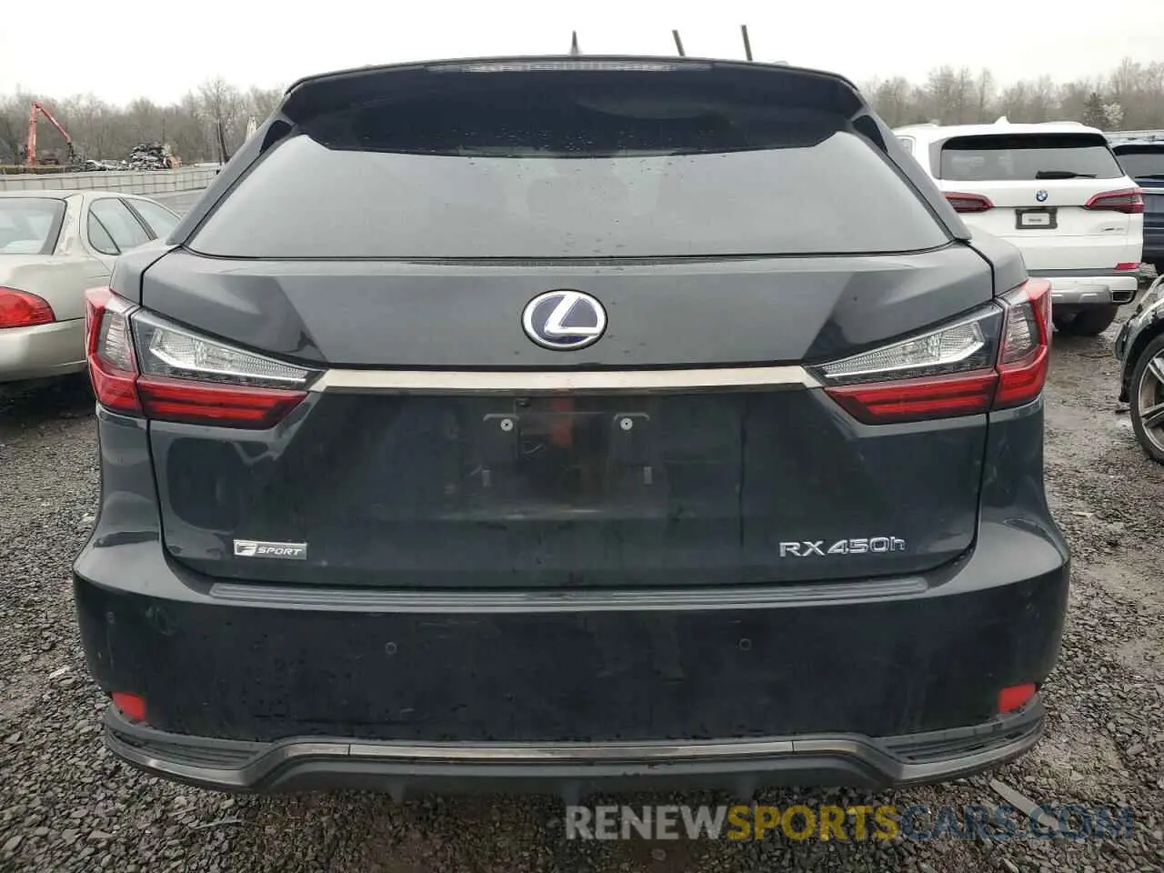 6 Фотография поврежденного автомобиля 2T2SGMDA8MC069833 LEXUS RX 450H F 2021
