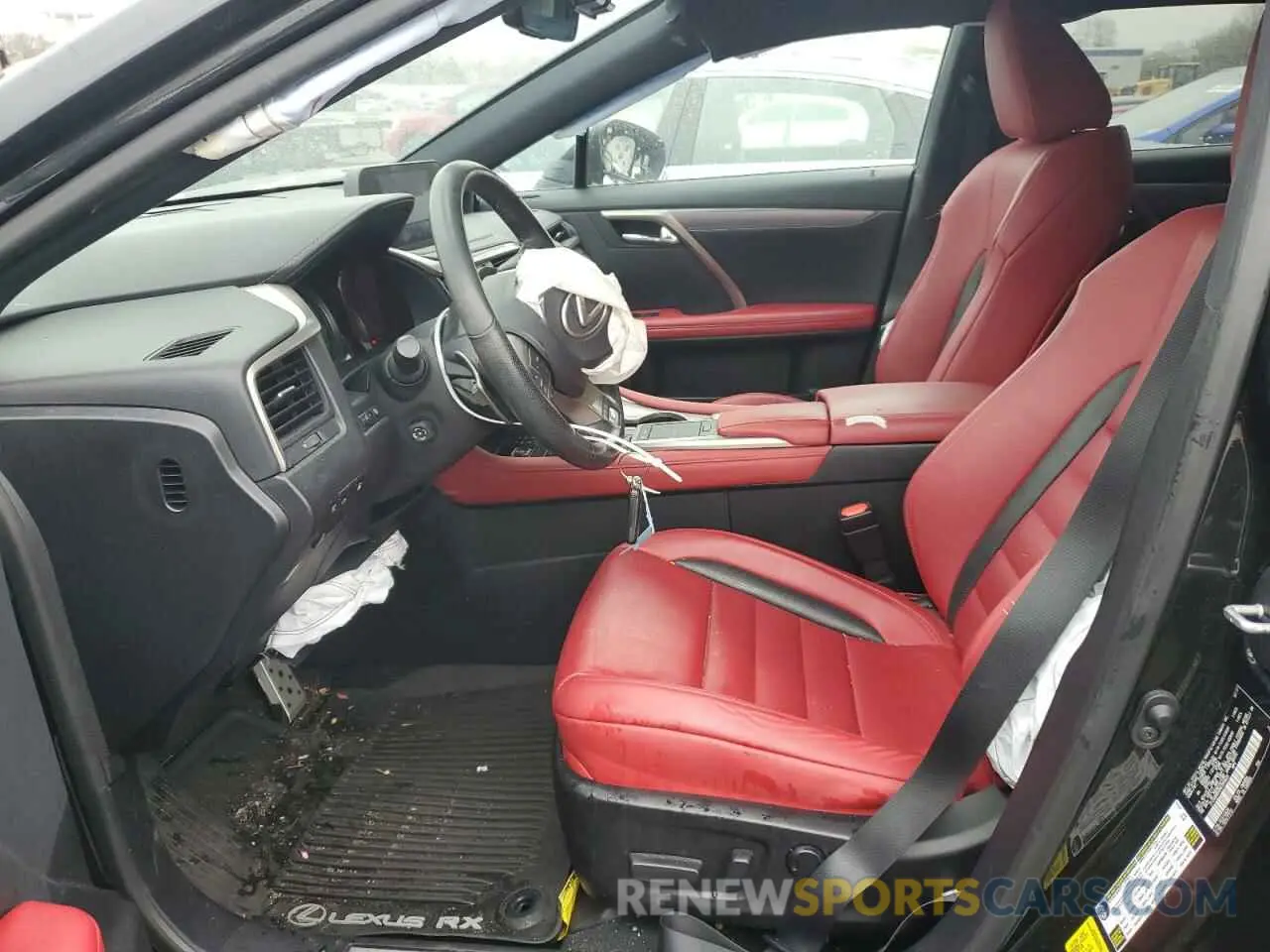 7 Фотография поврежденного автомобиля 2T2SGMDA8MC069833 LEXUS RX 450H F 2021