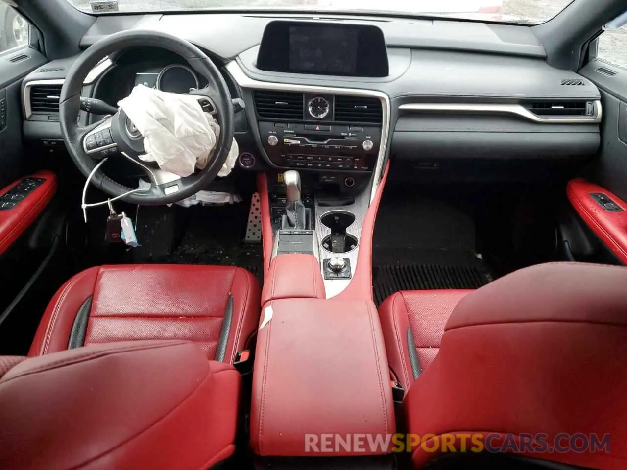 8 Фотография поврежденного автомобиля 2T2SGMDA8MC069833 LEXUS RX 450H F 2021
