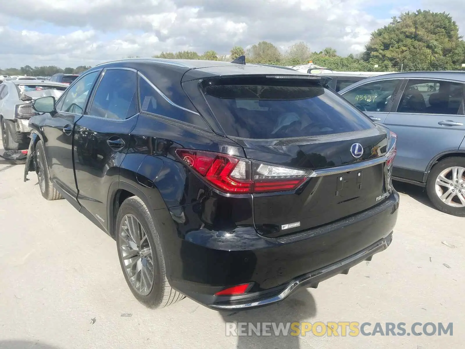 3 Photograph of a damaged car 2T2YGMDA1MC058134 LEXUS RX 450H F- 2021