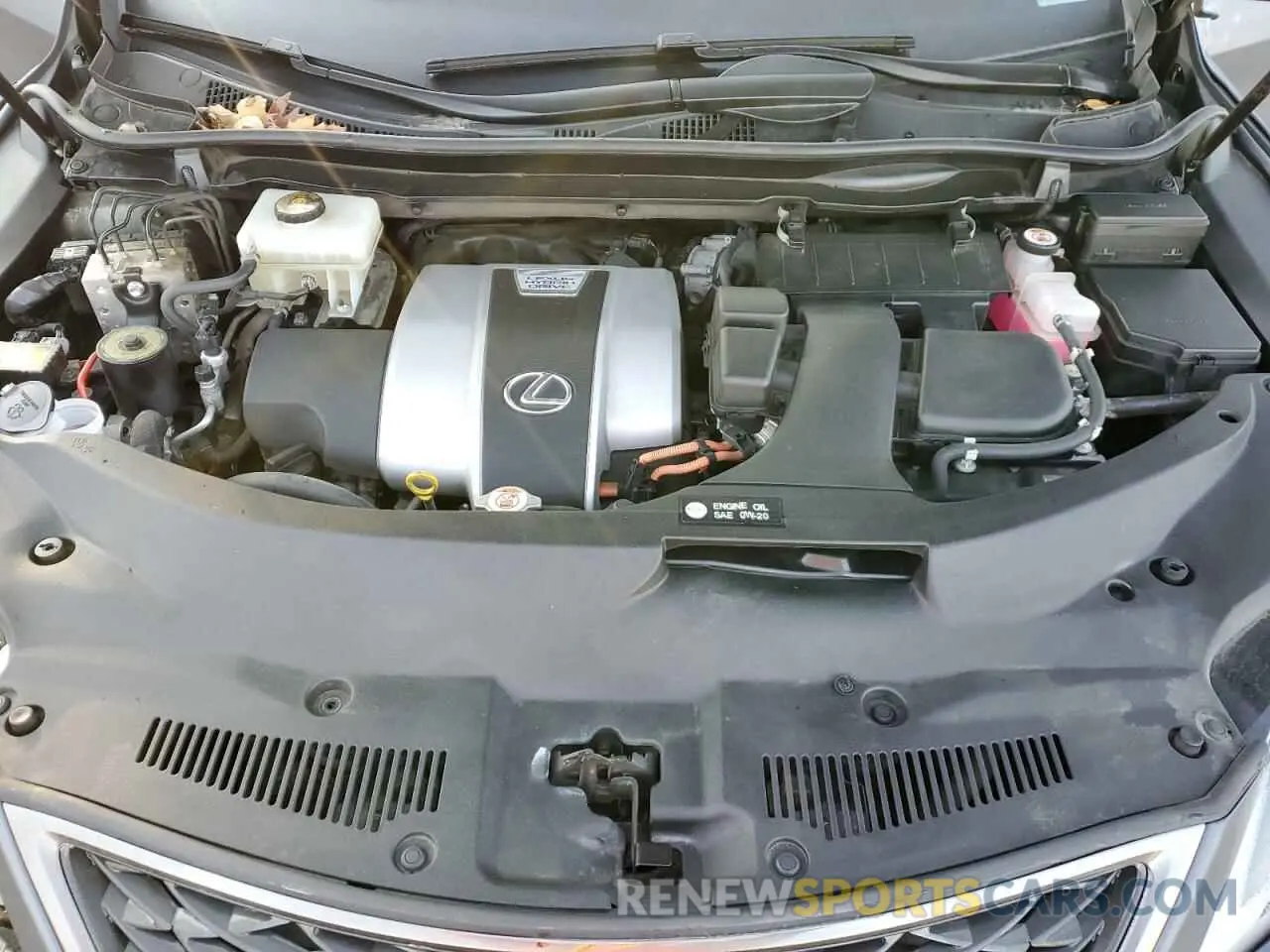 12 Фотография поврежденного автомобиля 2T2YGMDA5MC058704 LEXUS RX 450H F 2021