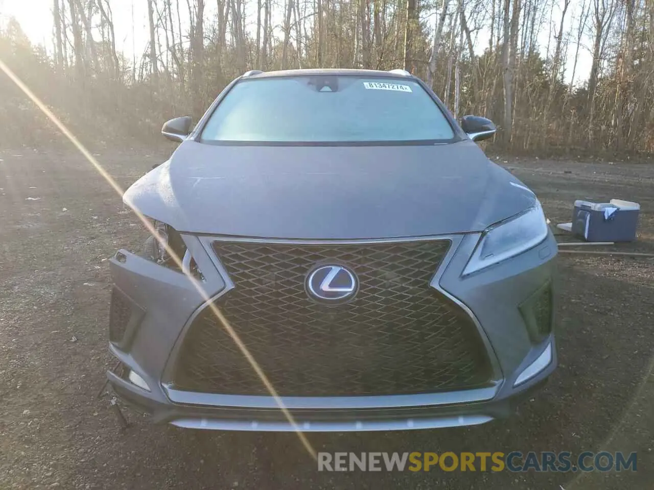 5 Фотография поврежденного автомобиля 2T2YGMDA5MC058704 LEXUS RX 450H F 2021