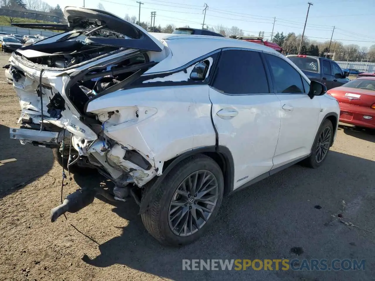 3 Фотография поврежденного автомобиля 2T2YGMDA5MC067970 LEXUS RX 450H F 2021