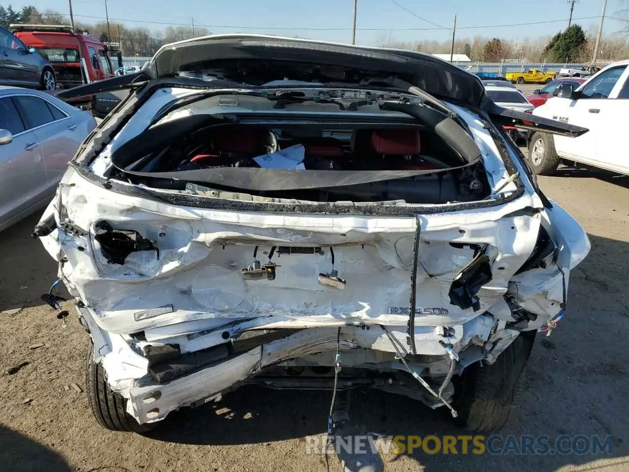 6 Фотография поврежденного автомобиля 2T2YGMDA5MC067970 LEXUS RX 450H F 2021