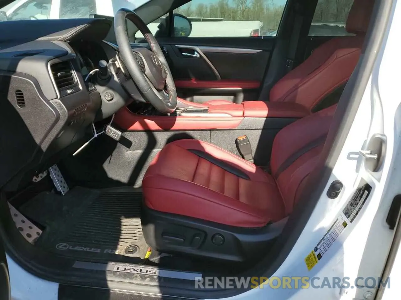 7 Фотография поврежденного автомобиля 2T2YGMDA5MC067970 LEXUS RX 450H F 2021