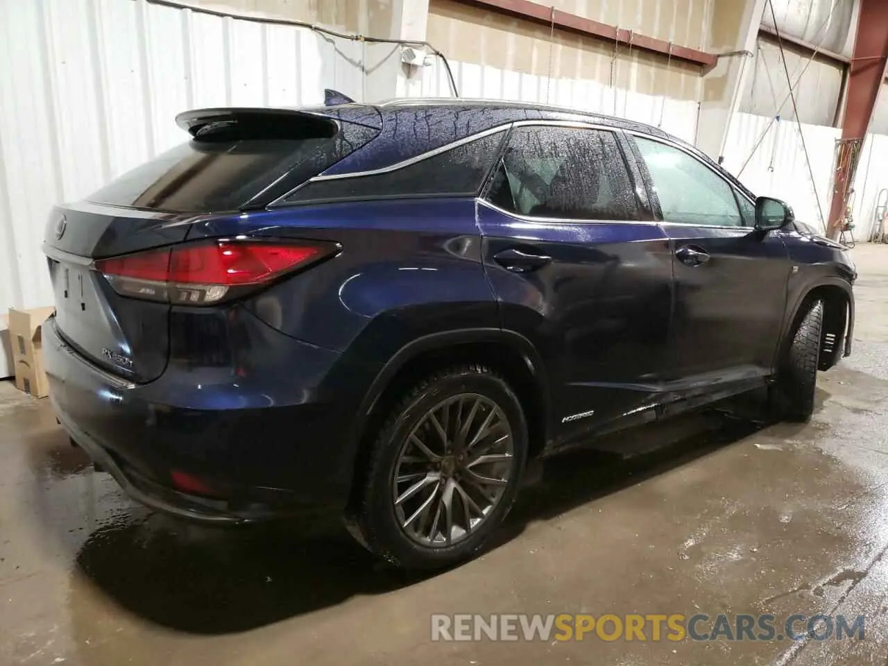 3 Photograph of a damaged car 2T2YGMDA8MC071866 LEXUS RX 450H F 2021