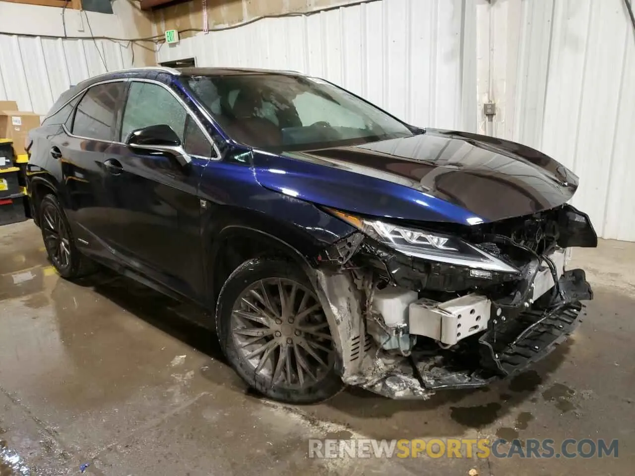 4 Photograph of a damaged car 2T2YGMDA8MC071866 LEXUS RX 450H F 2021