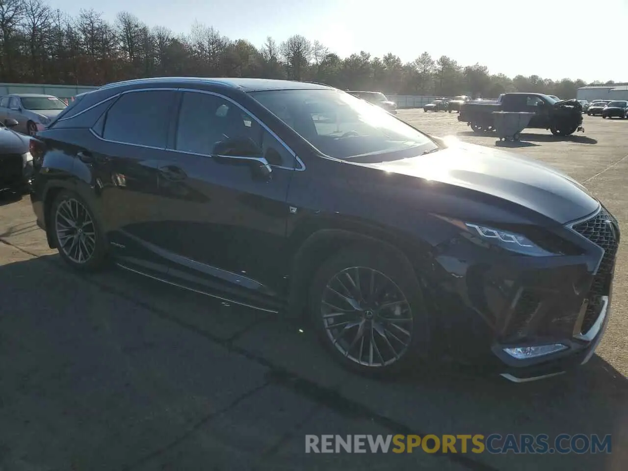 4 Фотография поврежденного автомобиля 2T2YGMDA9MC065638 LEXUS RX 450H F 2021