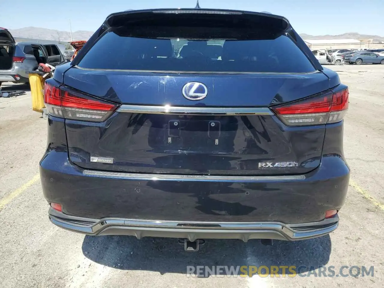 6 Фотография поврежденного автомобиля 2T2YGMDAXMC061050 LEXUS RX 450H F 2021