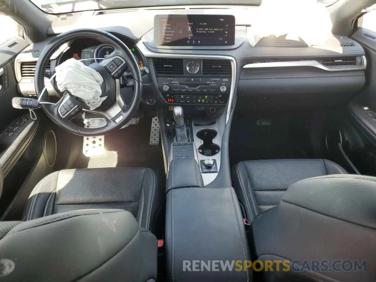 8 Фотография поврежденного автомобиля 2T2YGMDAXMC061050 LEXUS RX 450H F 2021