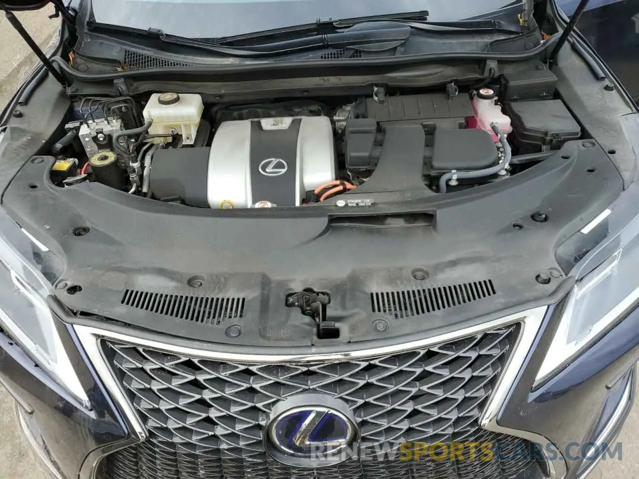 12 Photograph of a damaged car 2T2SGMDA4NC089949 LEXUS RX 450H F 2022