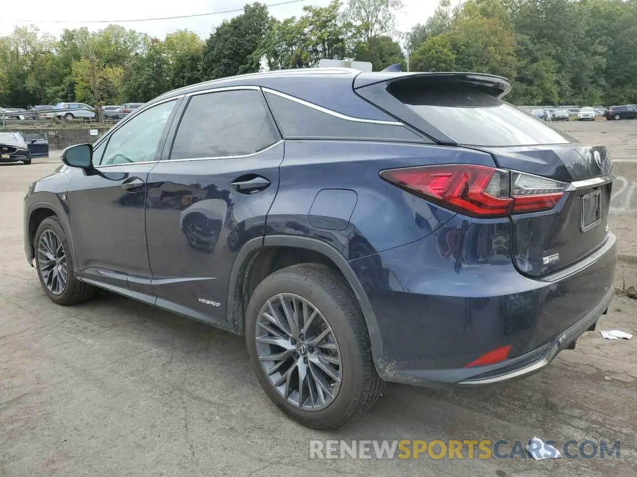 2 Photograph of a damaged car 2T2SGMDA4NC089949 LEXUS RX 450H F 2022