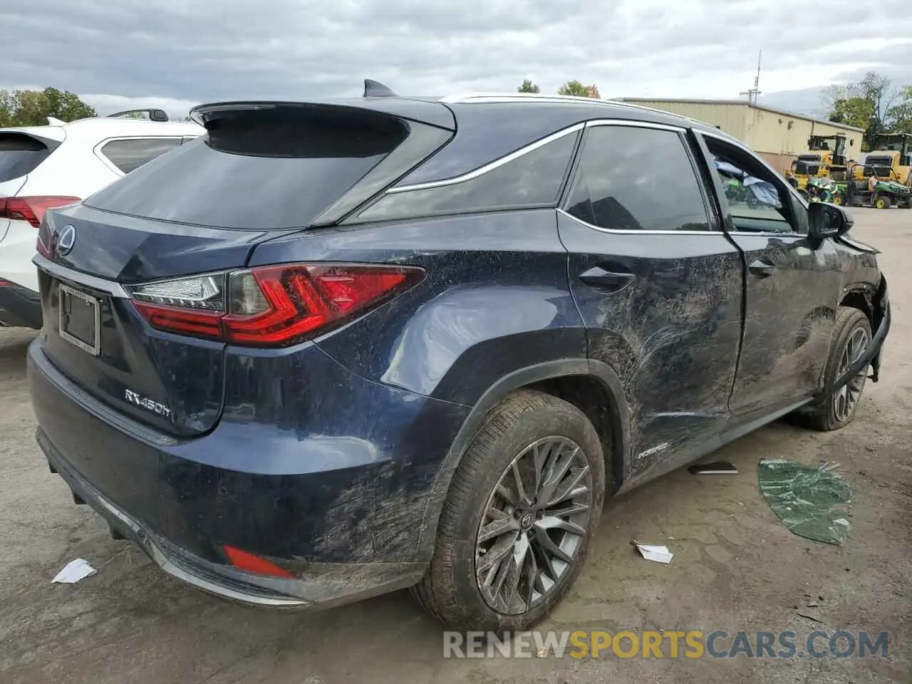 3 Photograph of a damaged car 2T2SGMDA4NC089949 LEXUS RX 450H F 2022