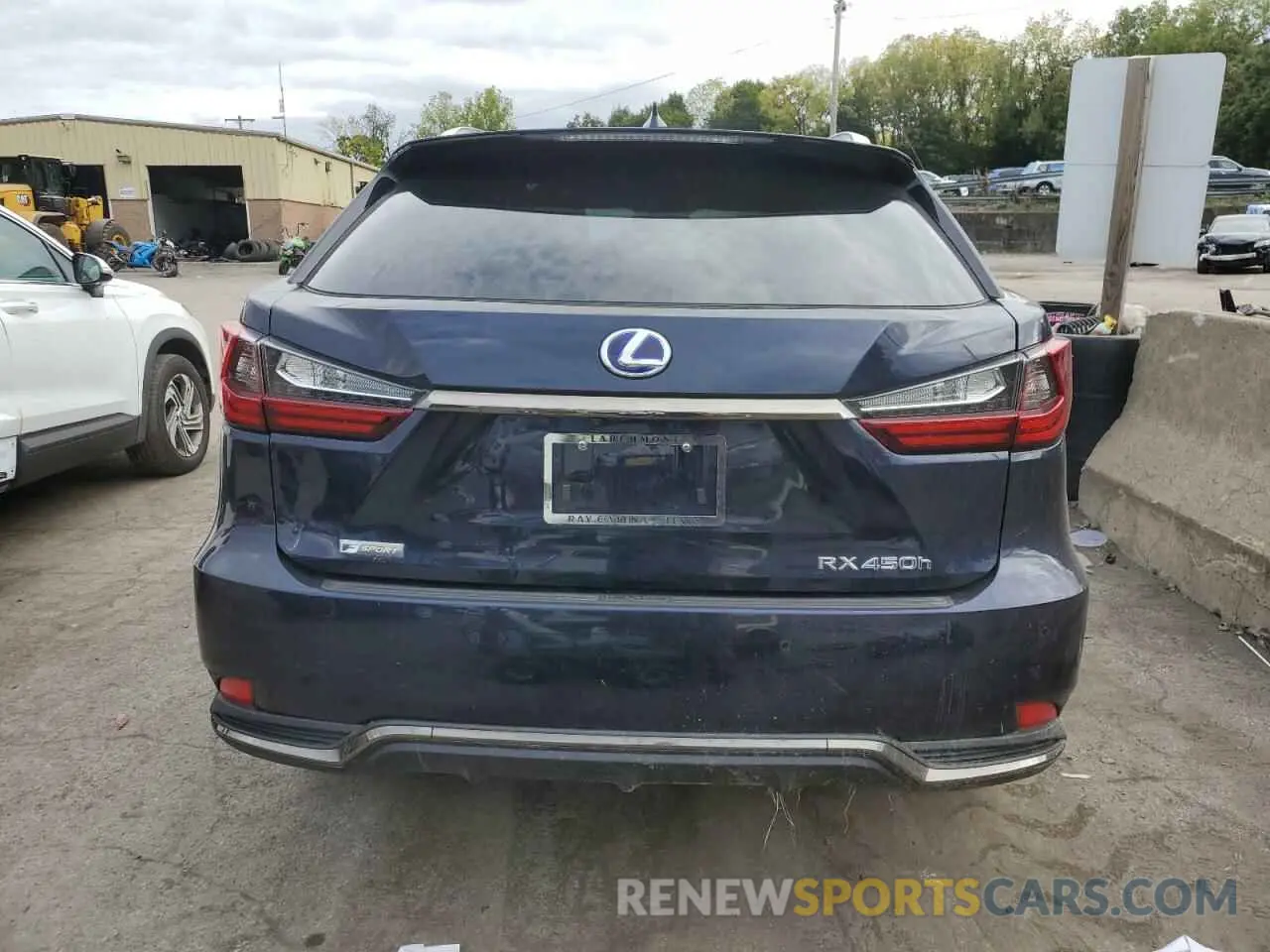 6 Photograph of a damaged car 2T2SGMDA4NC089949 LEXUS RX 450H F 2022
