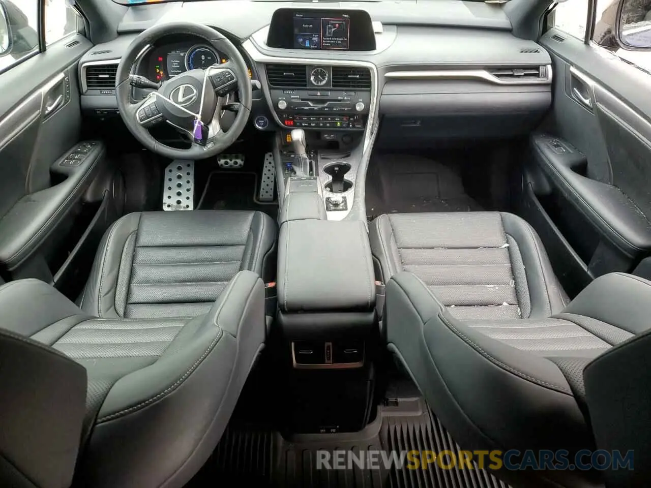 8 Photograph of a damaged car 2T2SGMDA4NC089949 LEXUS RX 450H F 2022