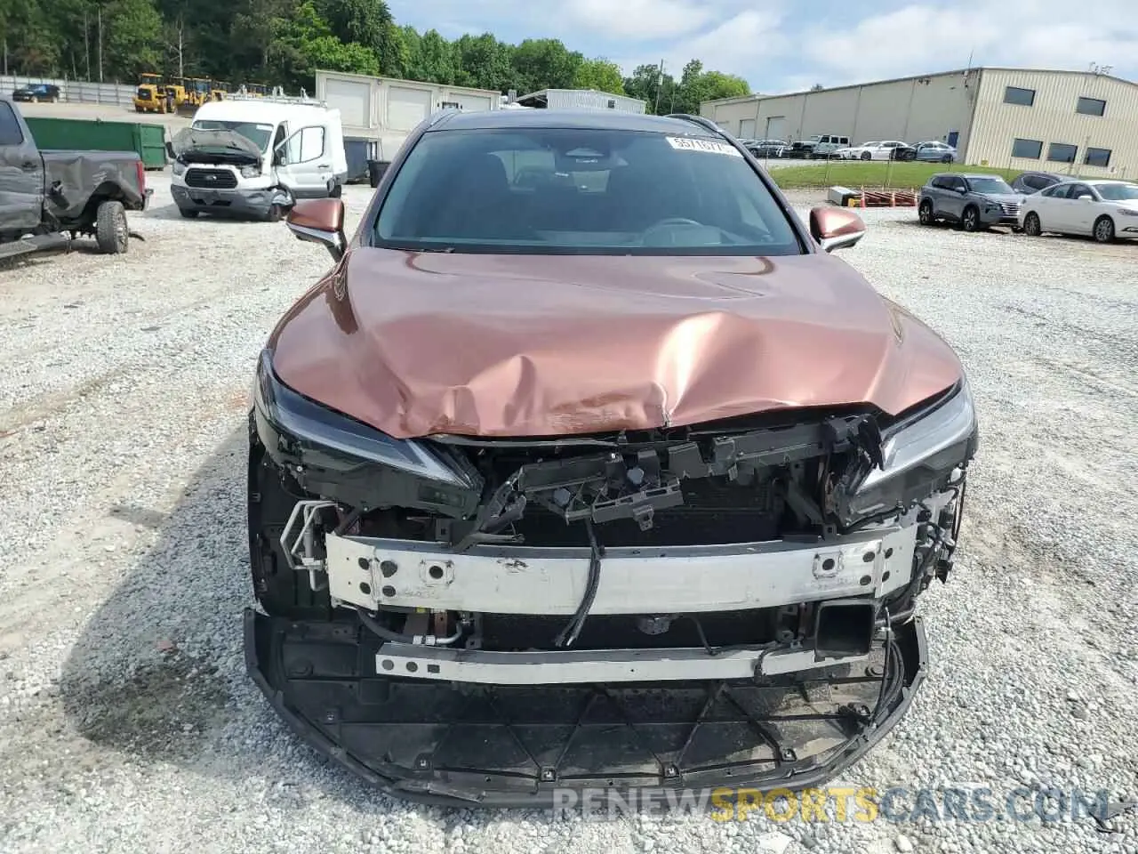 5 Photograph of a damaged car JTJCJMGA2R2012259 LEXUS RX 450H+ L 2024