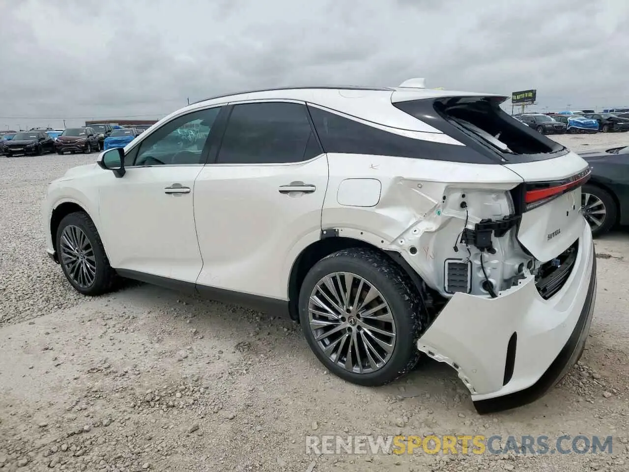 2 Photograph of a damaged car JTJCJMGAXS2023788 LEXUS RX 450H+ L 2025