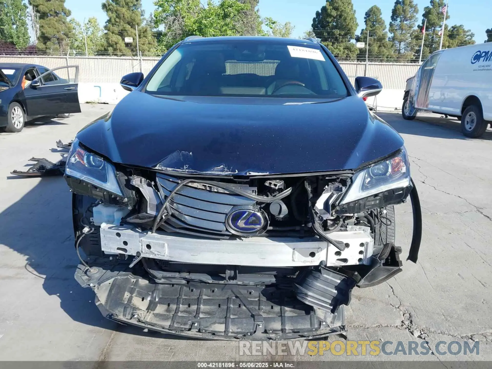 12 Photograph of a damaged car JTJDGKCA9K2007529 LEXUS RX 450HL 2019