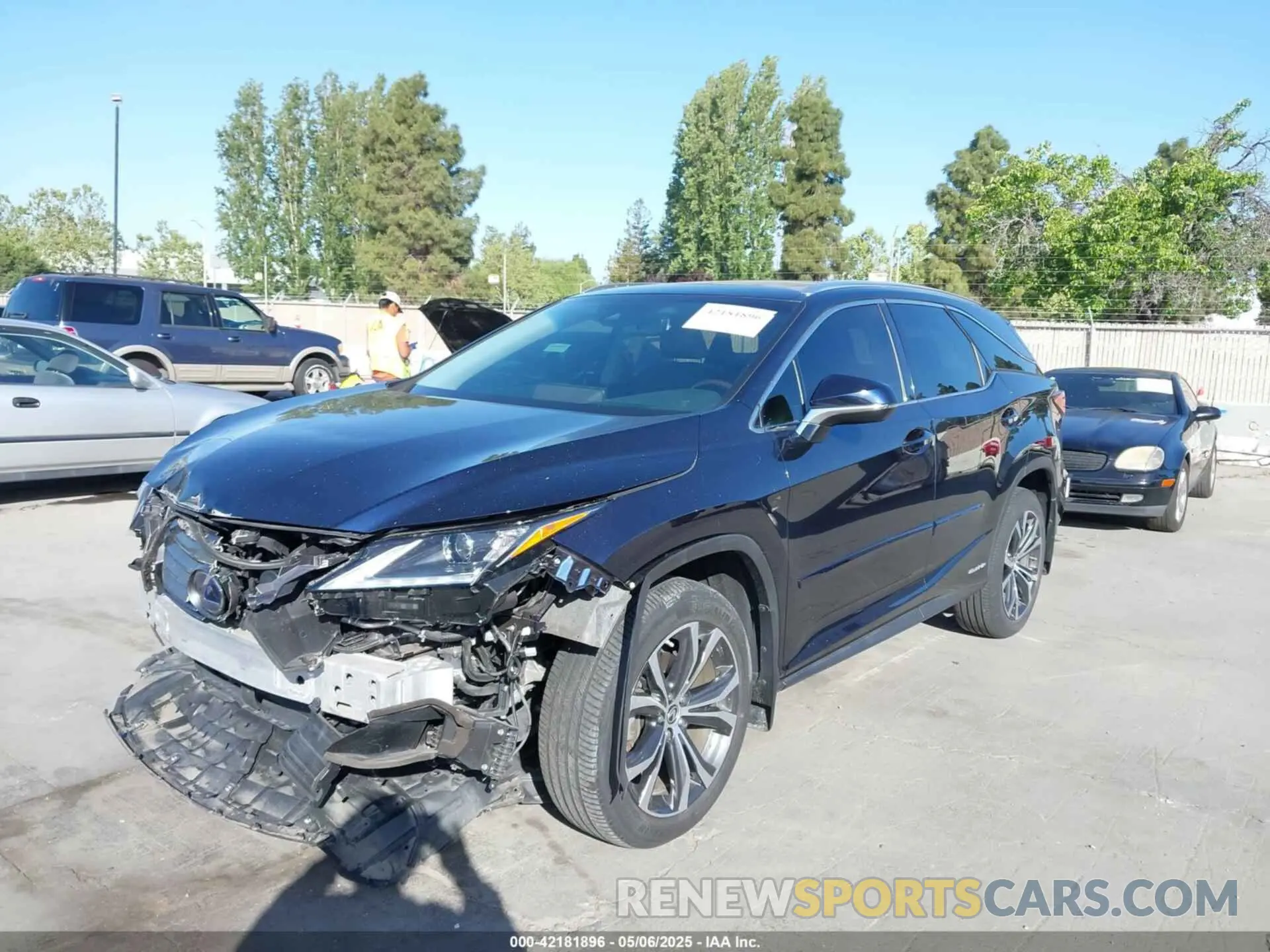 6 Photograph of a damaged car JTJDGKCA9K2007529 LEXUS RX 450HL 2019