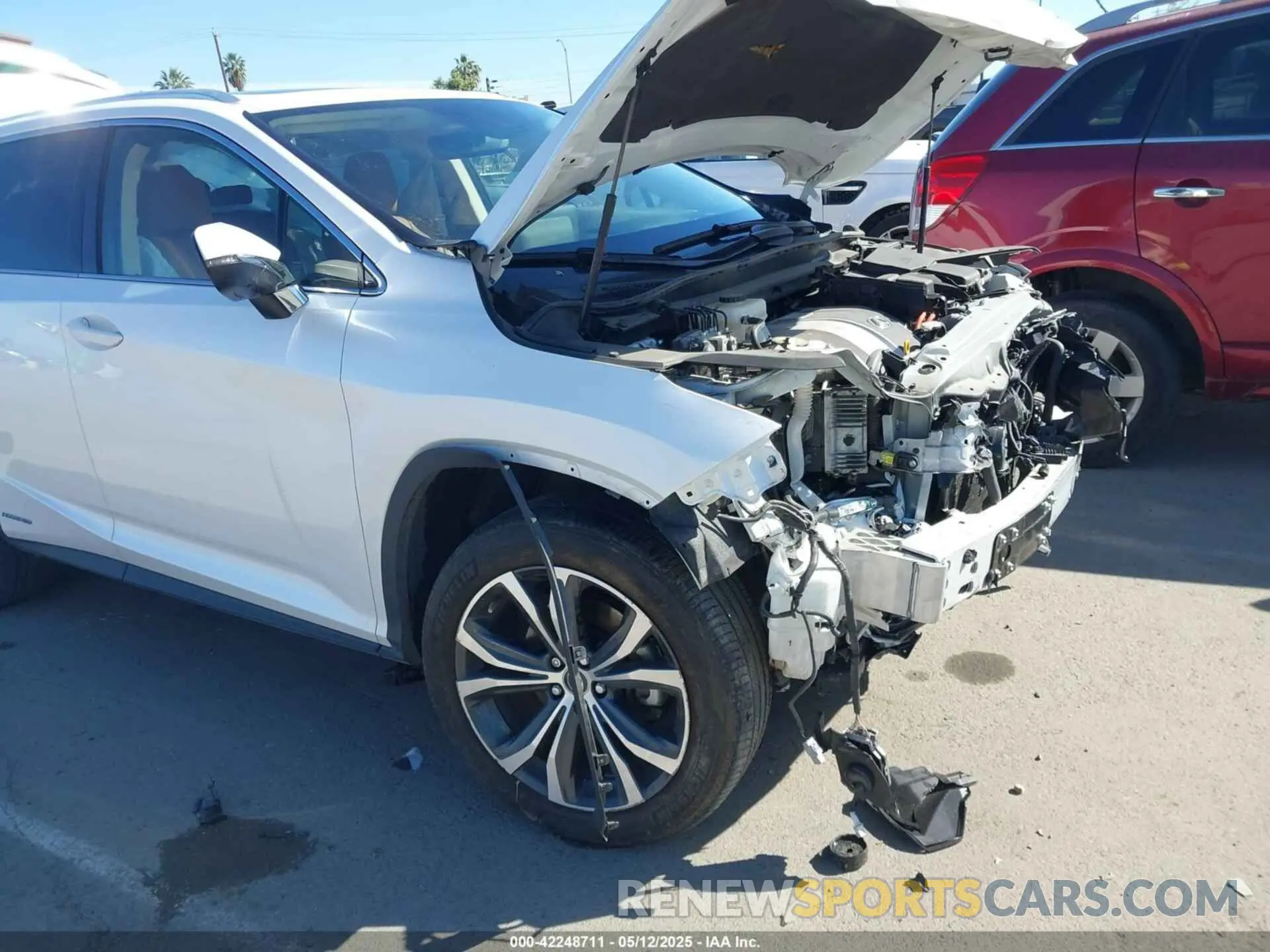 18 Фотография поврежденного автомобиля JTJHGKFA5M2020102 LEXUS RX 450HL 2021
