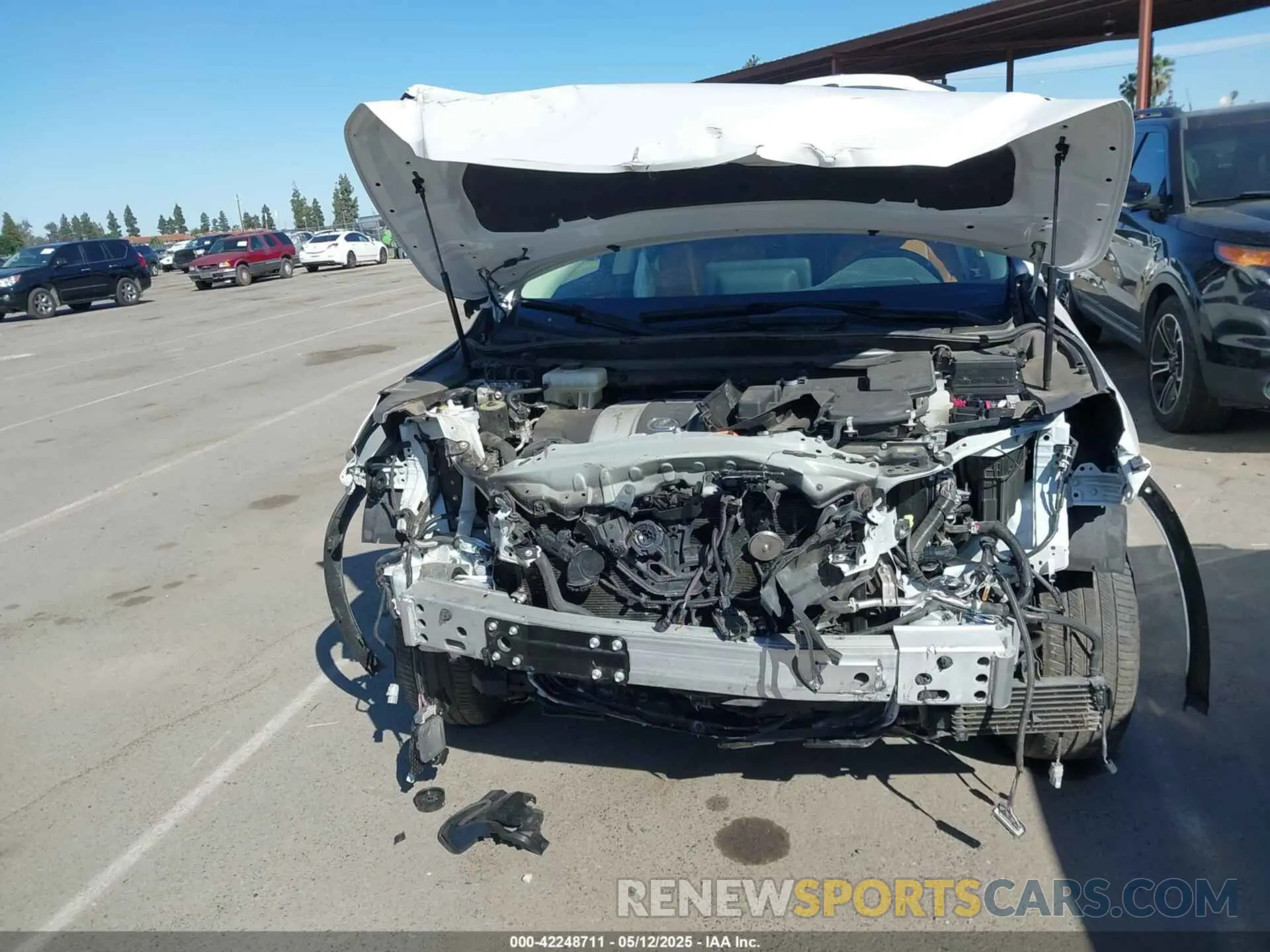 6 Фотография поврежденного автомобиля JTJHGKFA5M2020102 LEXUS RX 450HL 2021