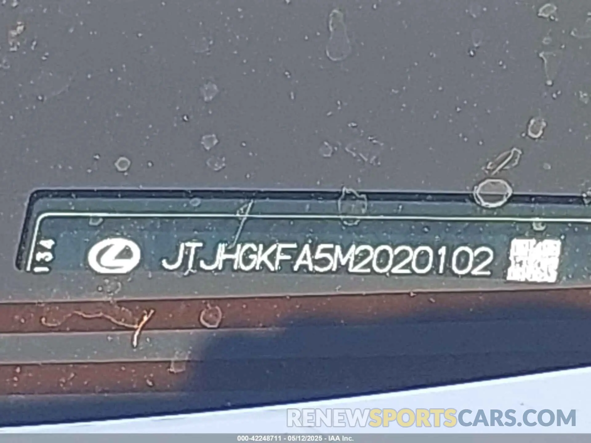 9 Фотография поврежденного автомобиля JTJHGKFA5M2020102 LEXUS RX 450HL 2021