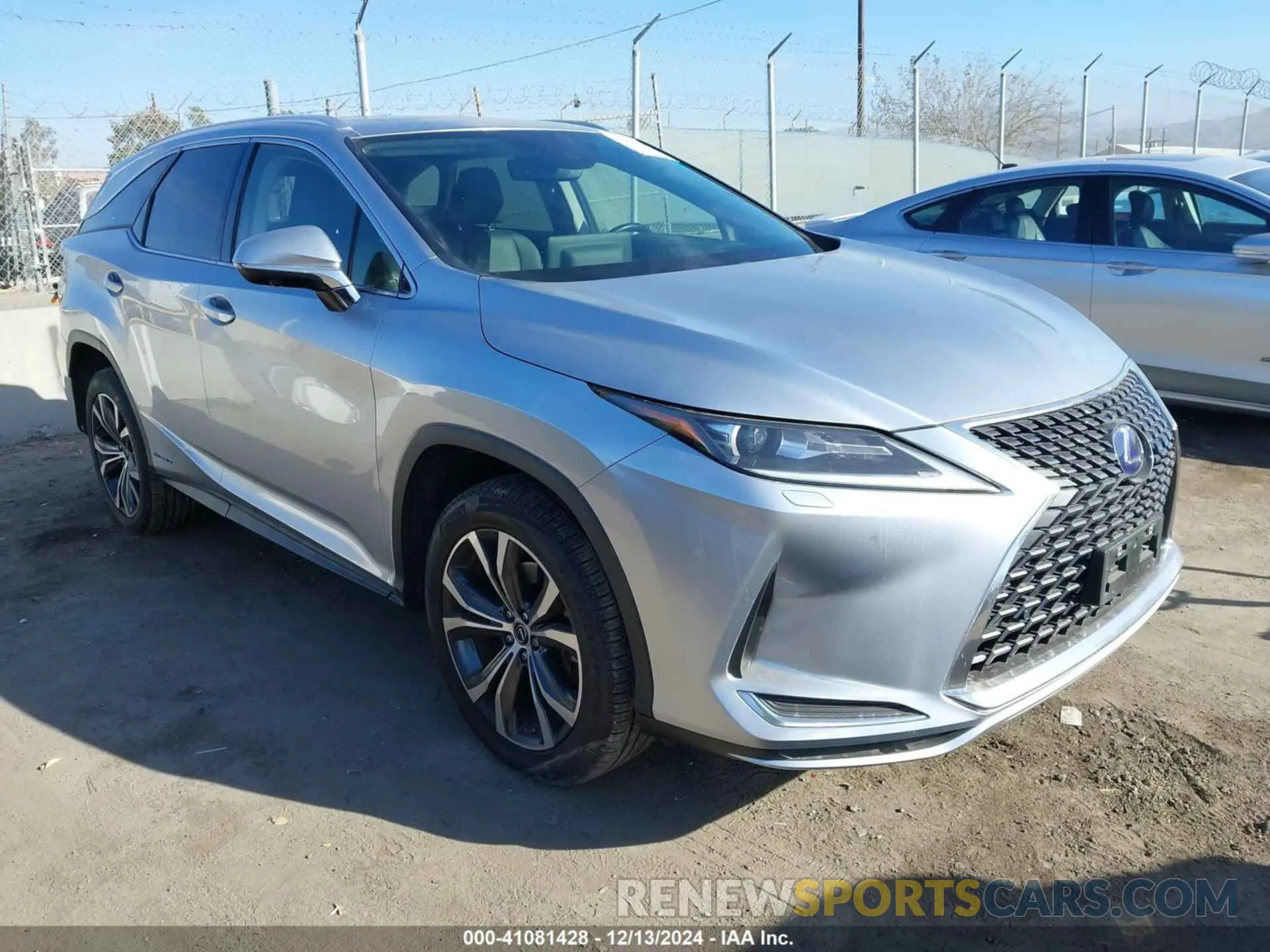 1 Фотография поврежденного автомобиля JTJHGKFAXN2028956 LEXUS RX 450HL 2022