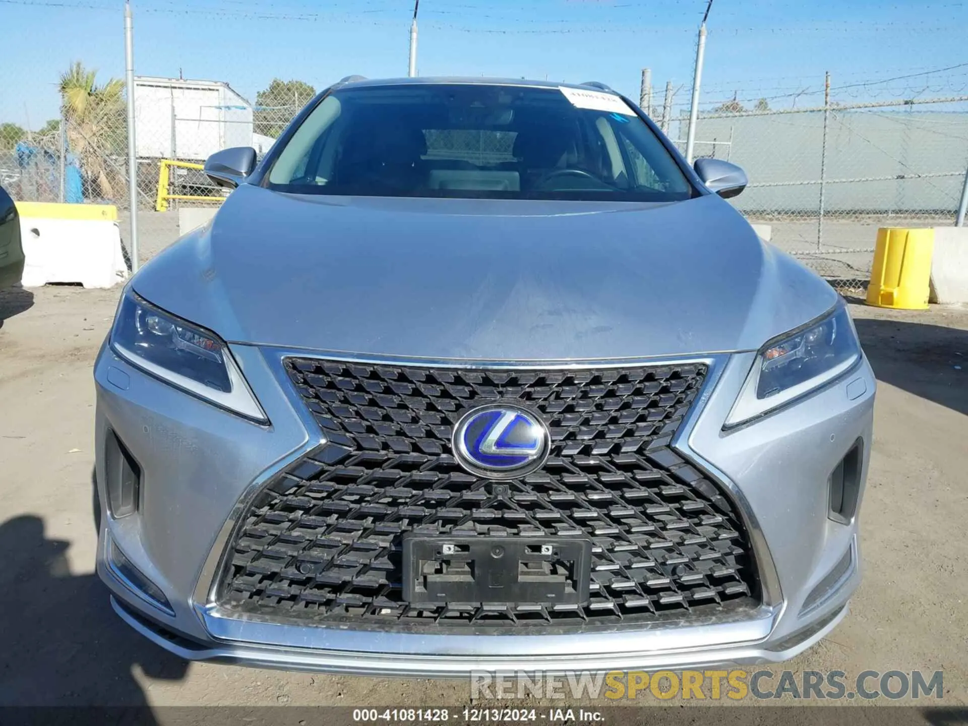 13 Фотография поврежденного автомобиля JTJHGKFAXN2028956 LEXUS RX 450HL 2022
