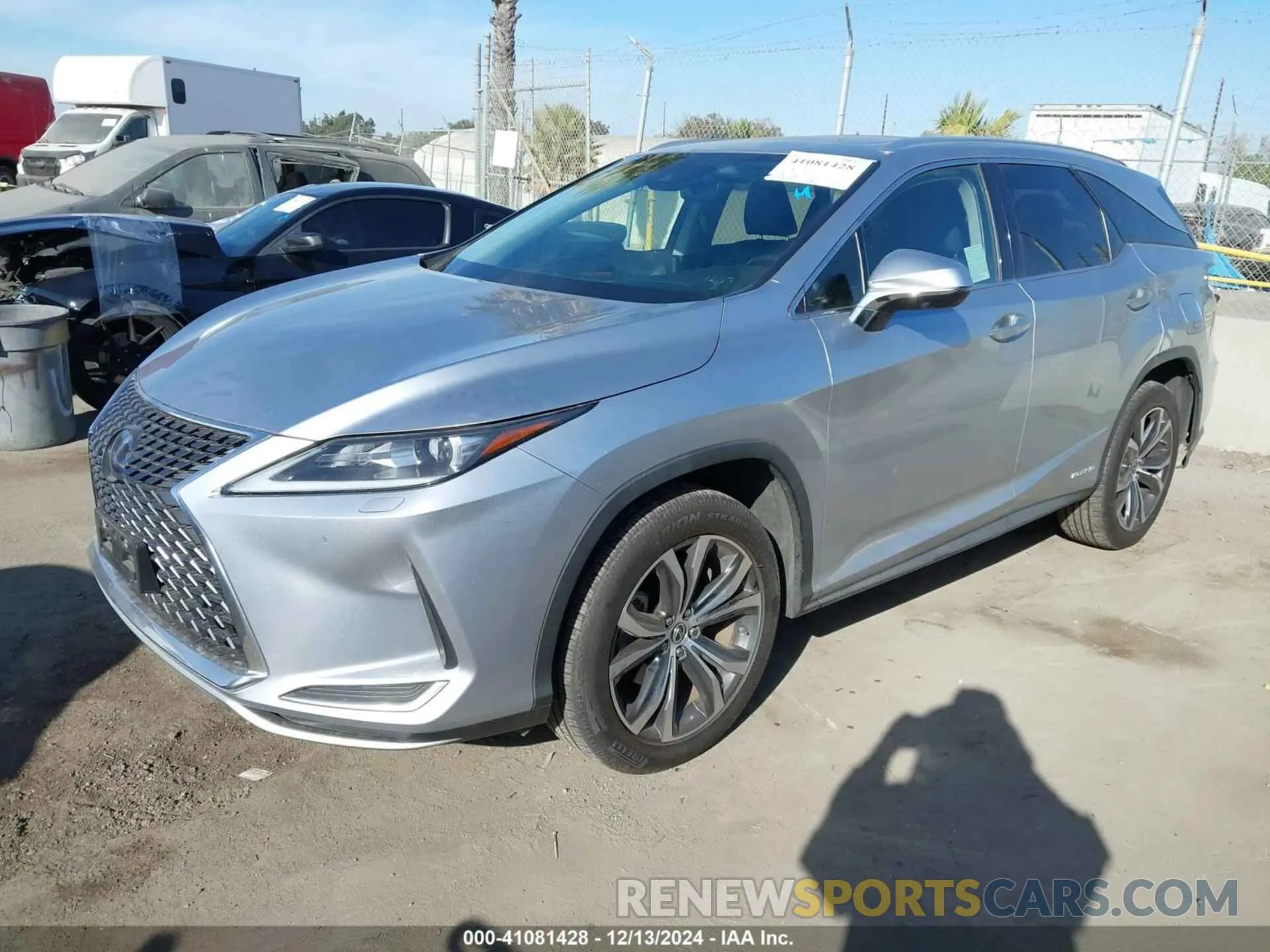 2 Фотография поврежденного автомобиля JTJHGKFAXN2028956 LEXUS RX 450HL 2022