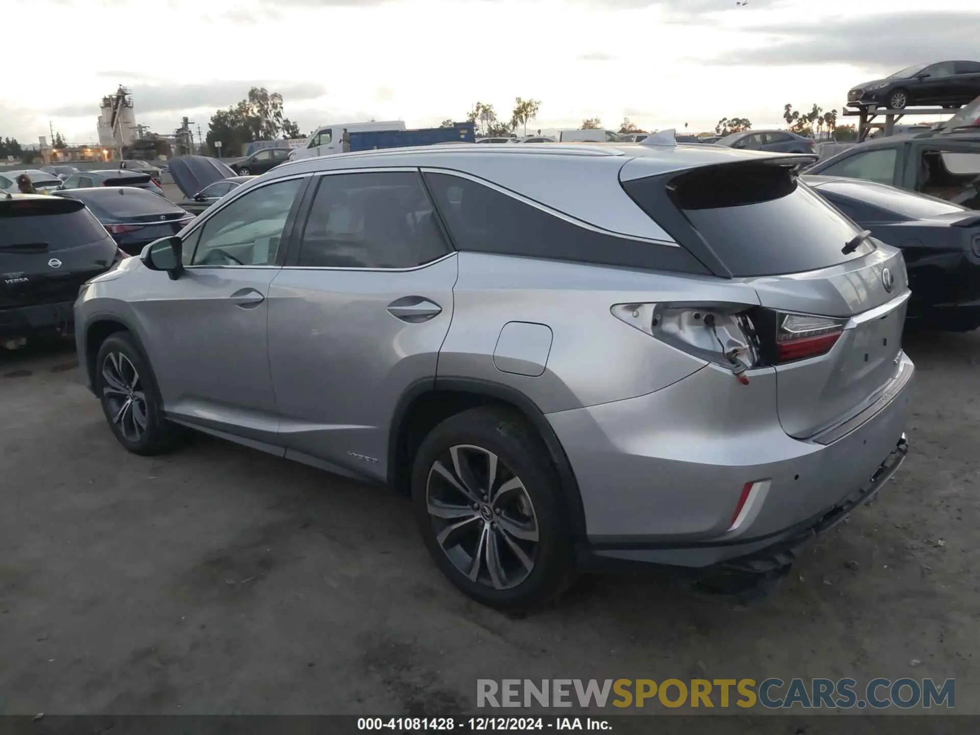 3 Фотография поврежденного автомобиля JTJHGKFAXN2028956 LEXUS RX 450HL 2022