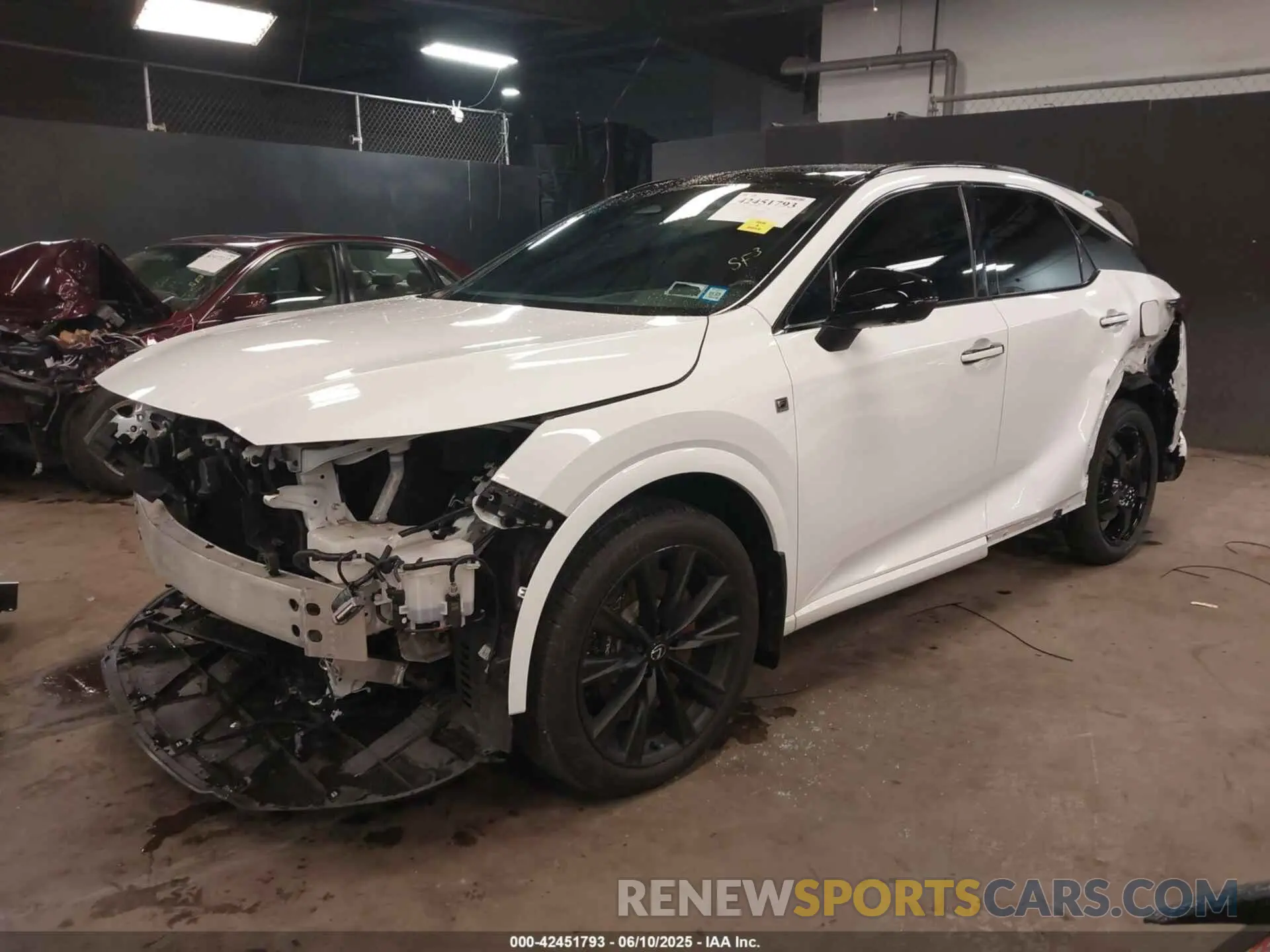 2 Photograph of a damaged car 2T2BCMEAXRC014219 LEXUS RX 500H 2024