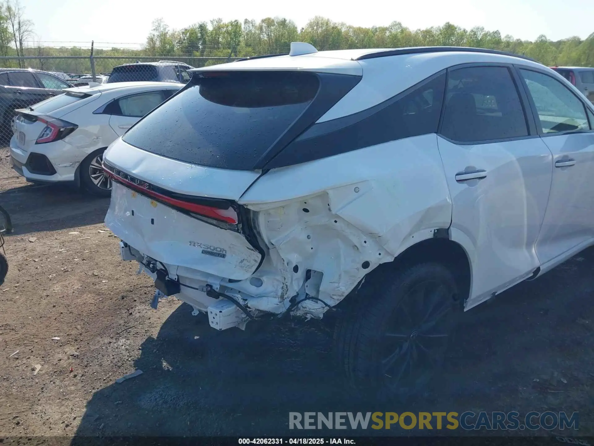6 Фотография поврежденного автомобиля 2T2BCMEAXSC021242 LEXUS RX 500H 2025