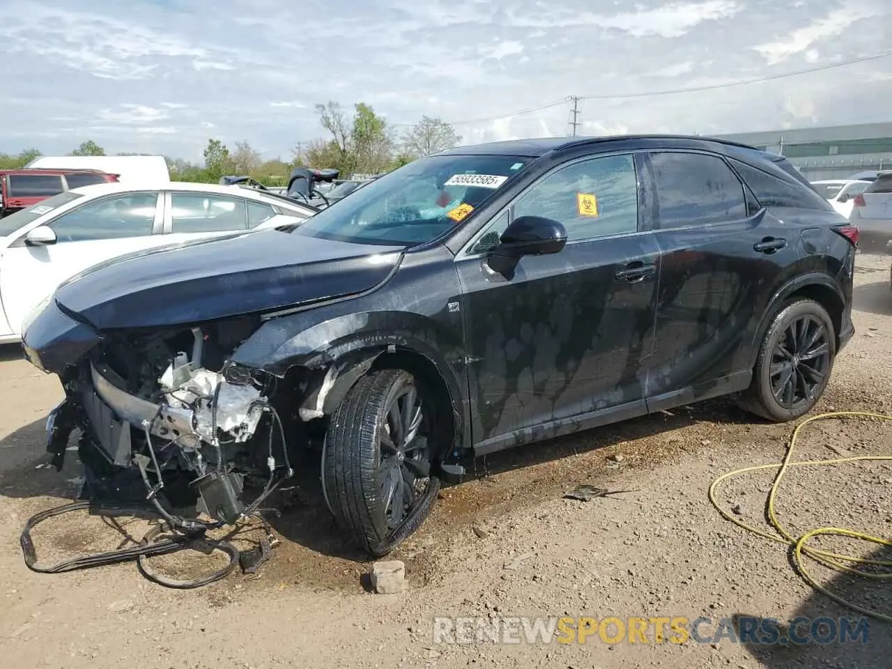 1 Фотография поврежденного автомобиля 2T2BCMEA6PC003554 LEXUS RX 500H F 2023
