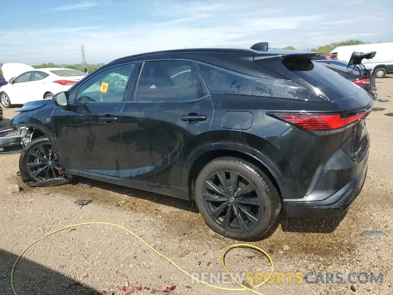 2 Фотография поврежденного автомобиля 2T2BCMEA6PC003554 LEXUS RX 500H F 2023