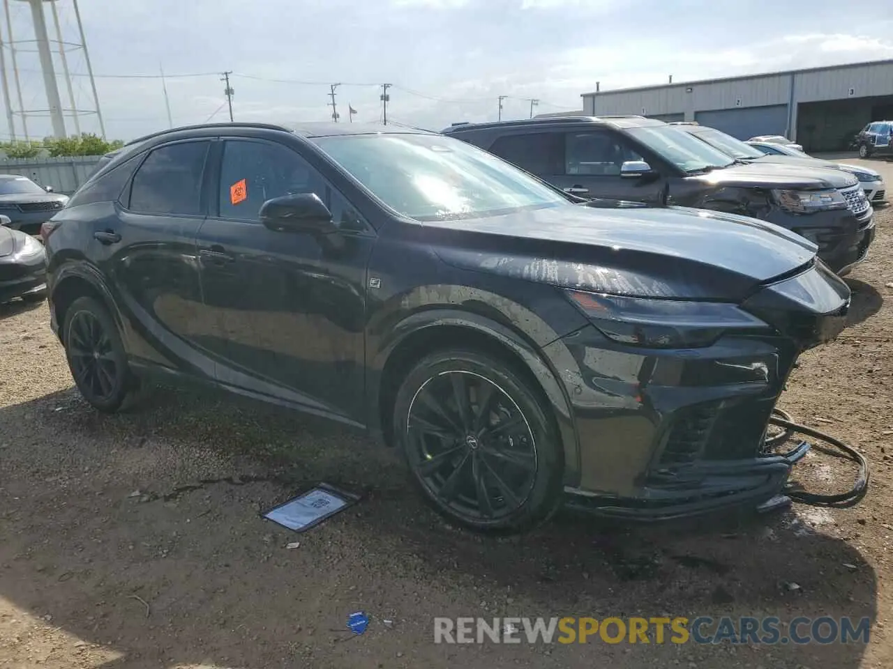 4 Фотография поврежденного автомобиля 2T2BCMEA6PC003554 LEXUS RX 500H F 2023
