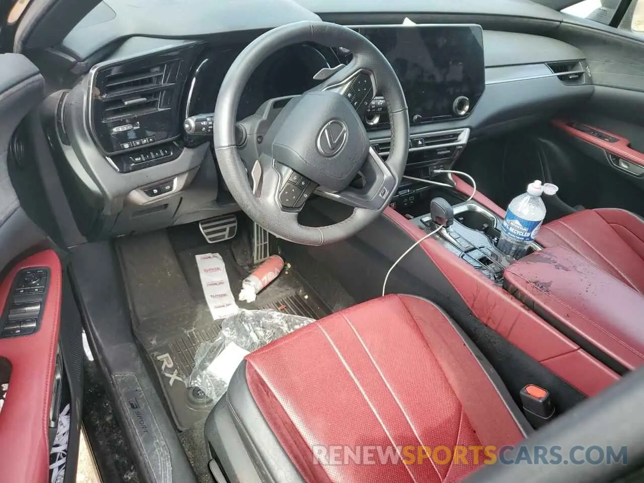 8 Фотография поврежденного автомобиля 2T2BCMEA6PC003554 LEXUS RX 500H F 2023