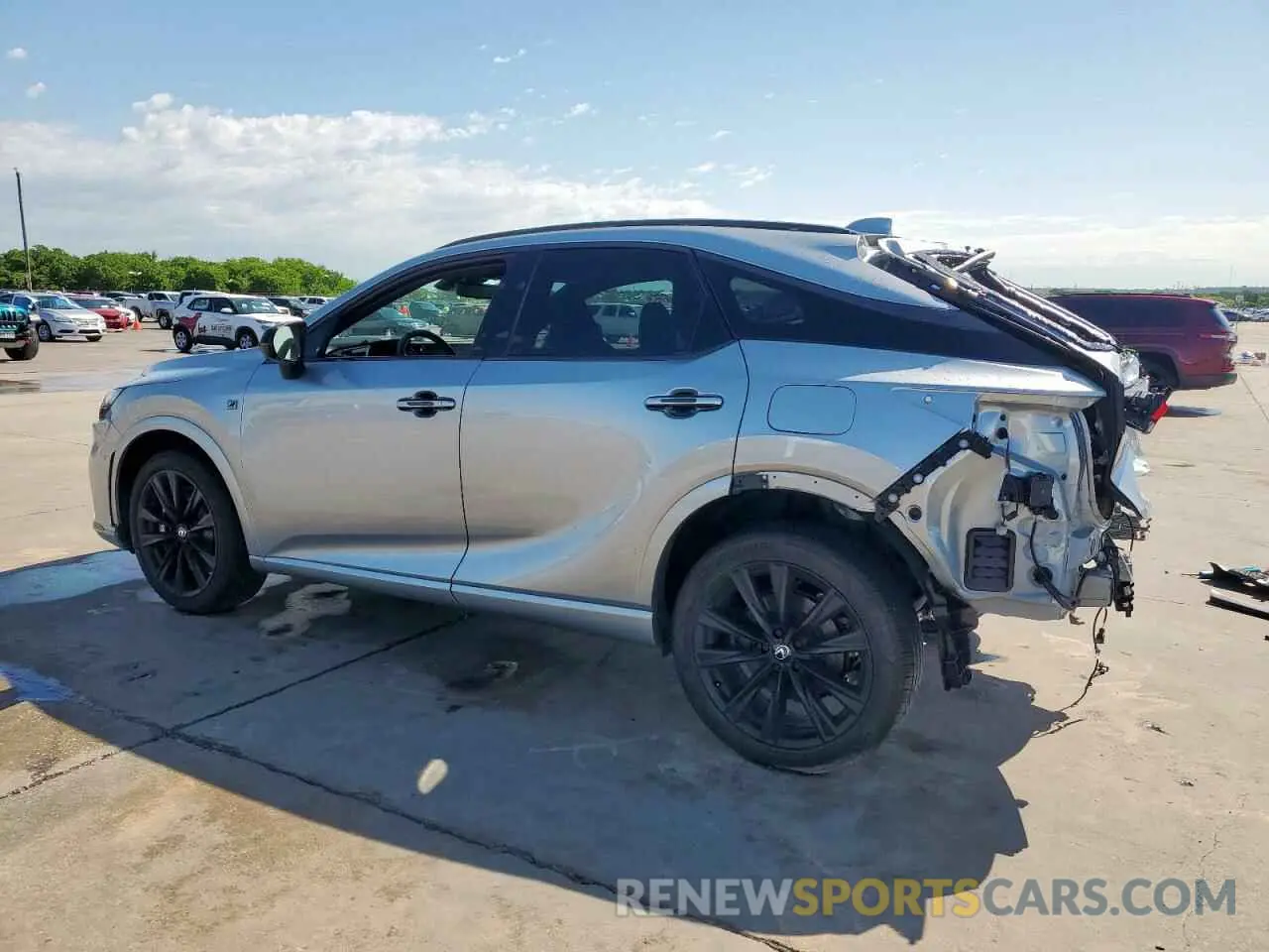 2 Photograph of a damaged car 2T2BCMEA6PC006244 LEXUS RX 500H F 2023