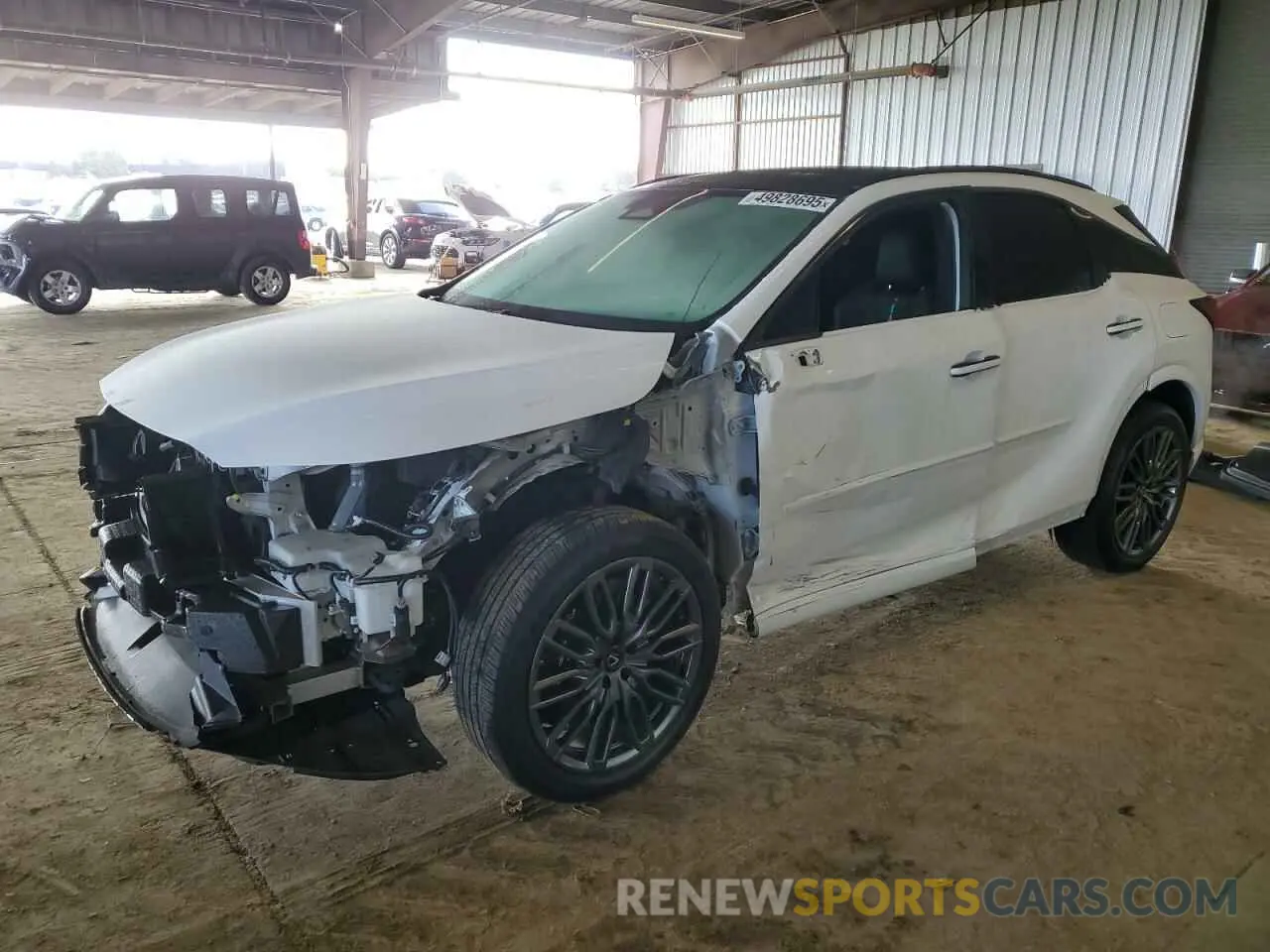 1 Photograph of a damaged car 2T2BCMEA7PC001425 LEXUS RX 500H F 2023