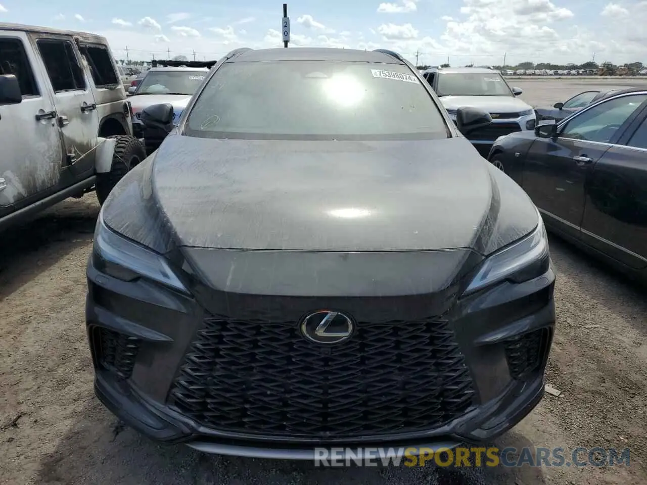 5 Фотография поврежденного автомобиля 2T2BCMEAXRC013345 LEXUS RX 500H F 2024