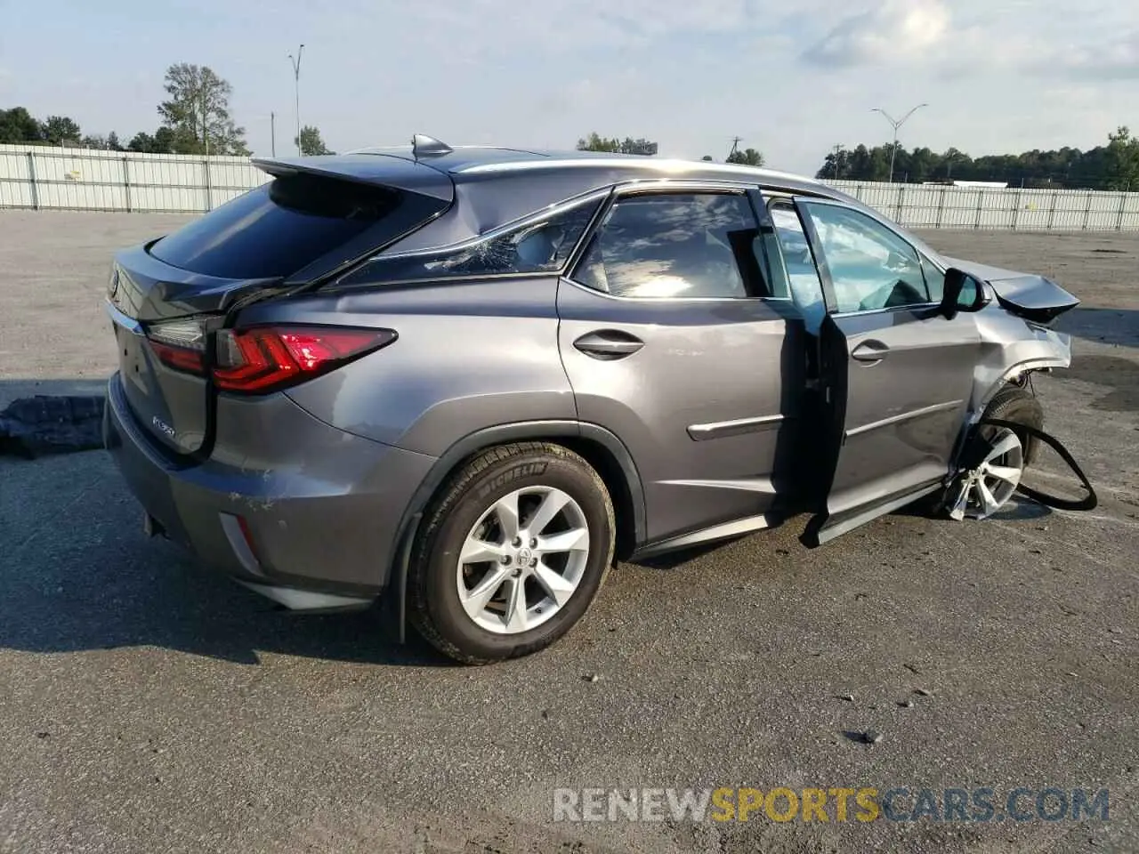 3 Photograph of a damaged car 2T2BZMCA0GC036938 LEXUS RX350 2016