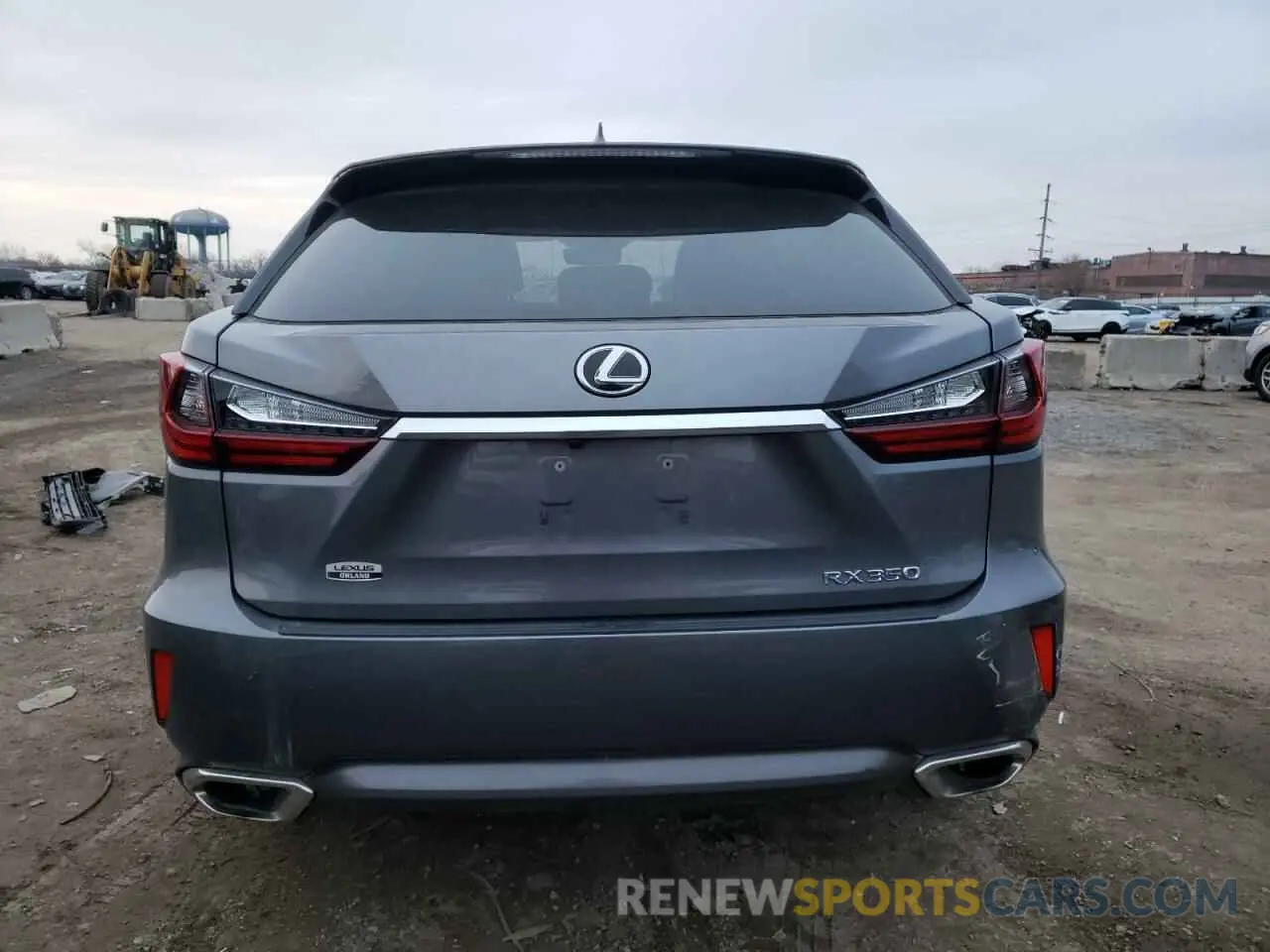 6 Photograph of a damaged car 2T2BZMCA8HC085287 LEXUS RX350 2017