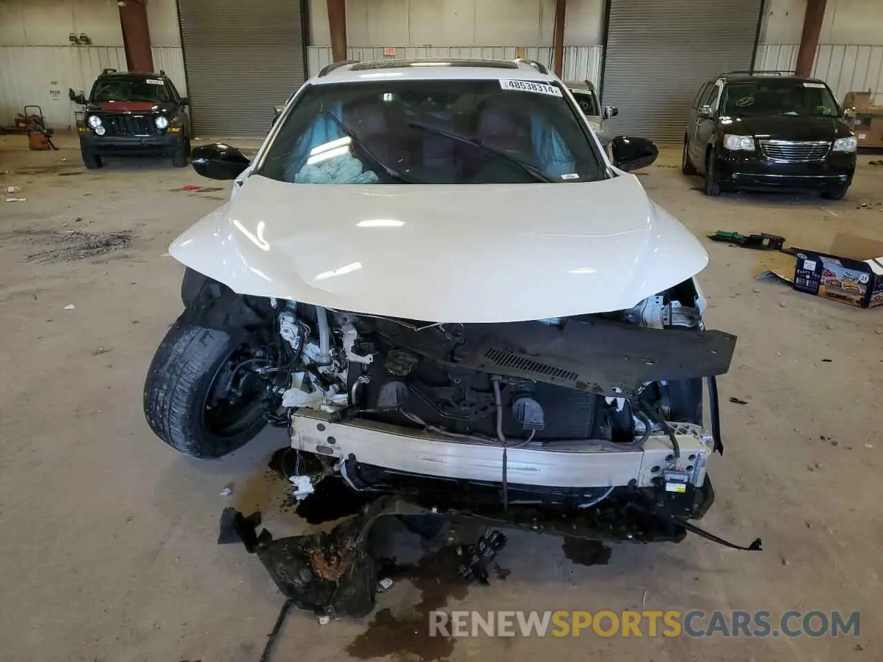 5 Photograph of a damaged car 2T2ZZMCA5HC077243 LEXUS RX350 2017